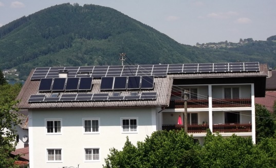 Photovoltaikanlage Weyregg, 12,87kWp